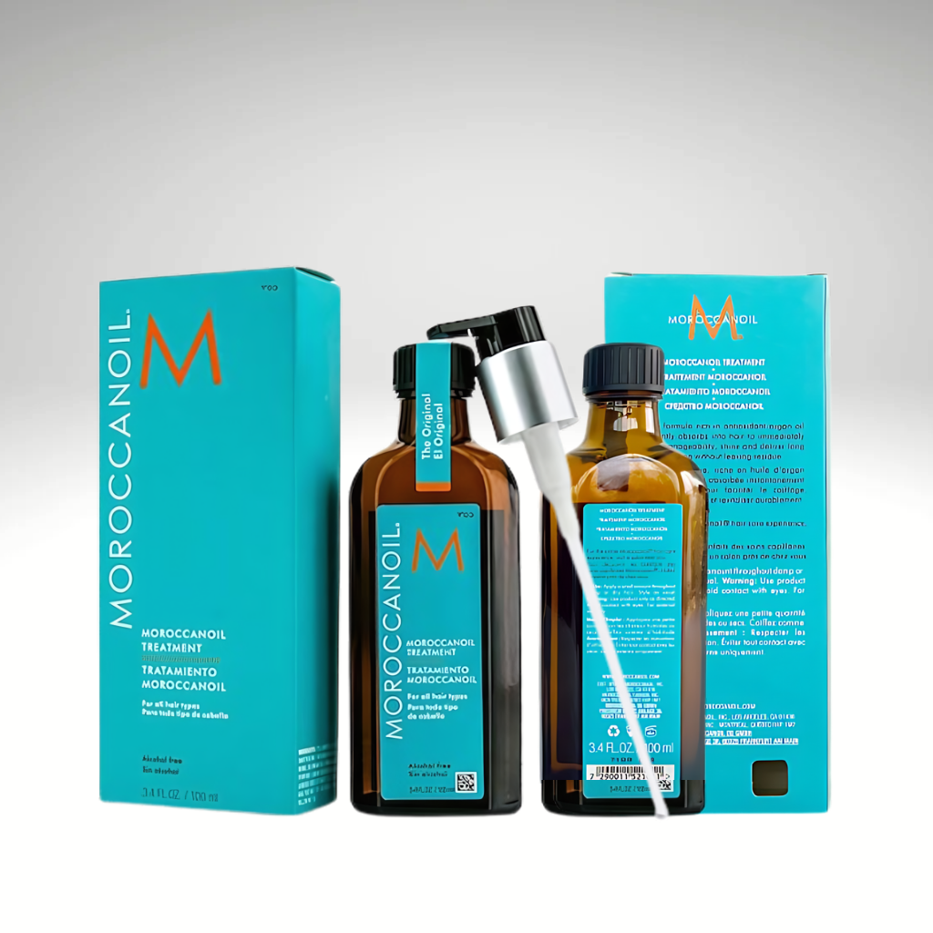 Tratamiento suavizante de caída de aceite esencial para el cuidado del cabello marroquí de 100 ml