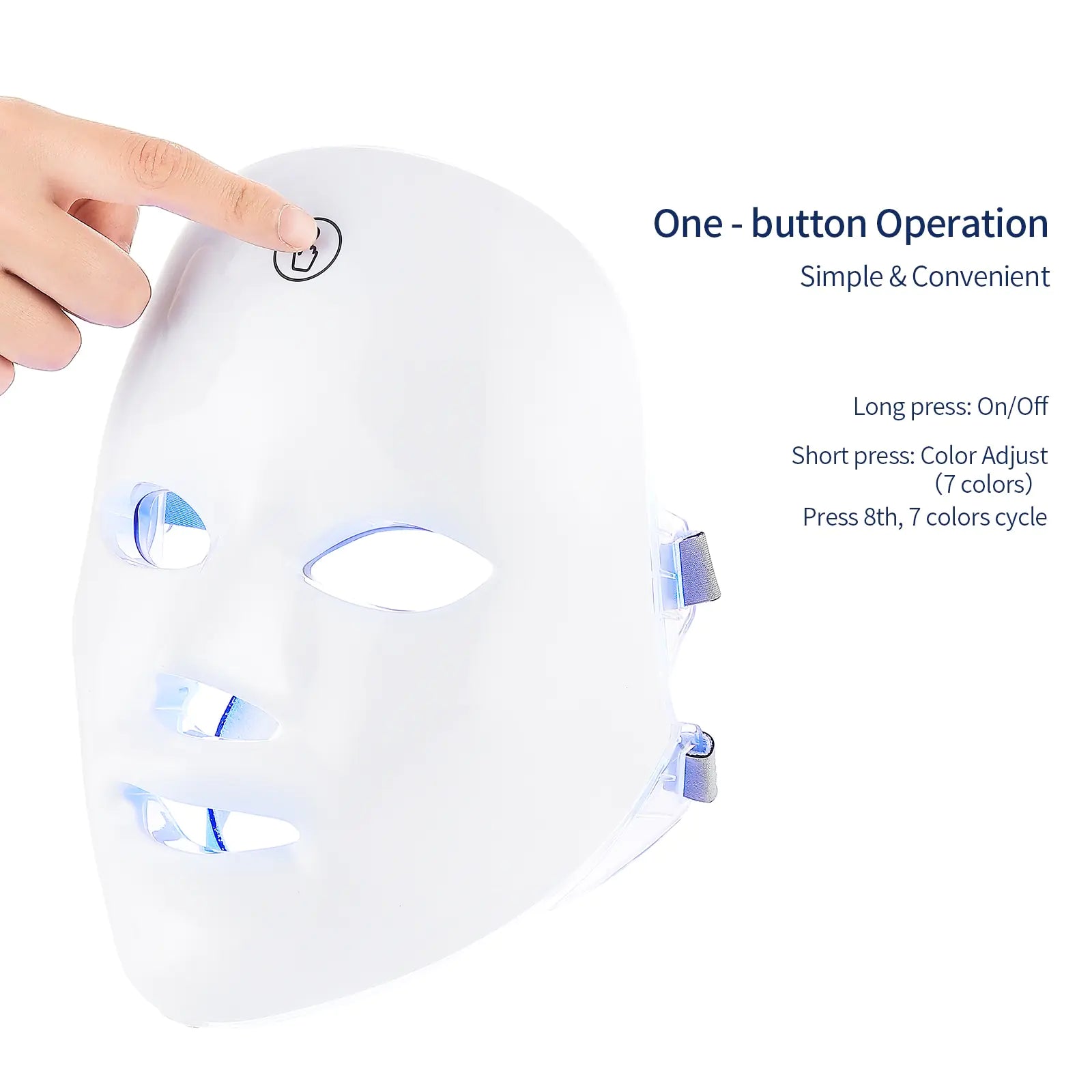 Máscara LED para la piel facial