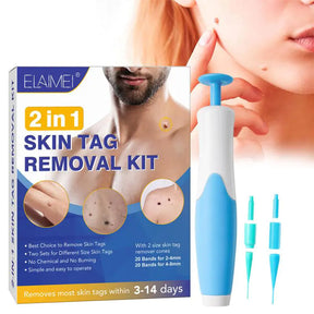 Kit removedor de marcas de pele