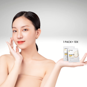 Bioaqua-mascarillas para el cuidado de la cara, producto de belleza Facial femenino hidratante nutritivo de arroz para la piel coreana, envío gratis de una pieza 