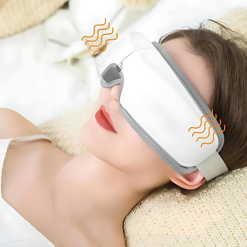 Masajeador inteligente para el cuidado de los ojos con vibración y airbag 4D