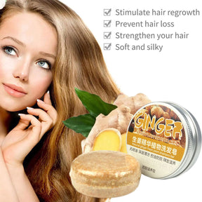 Shampoo de sabonete para crescimento capilar Ginger Polygonum